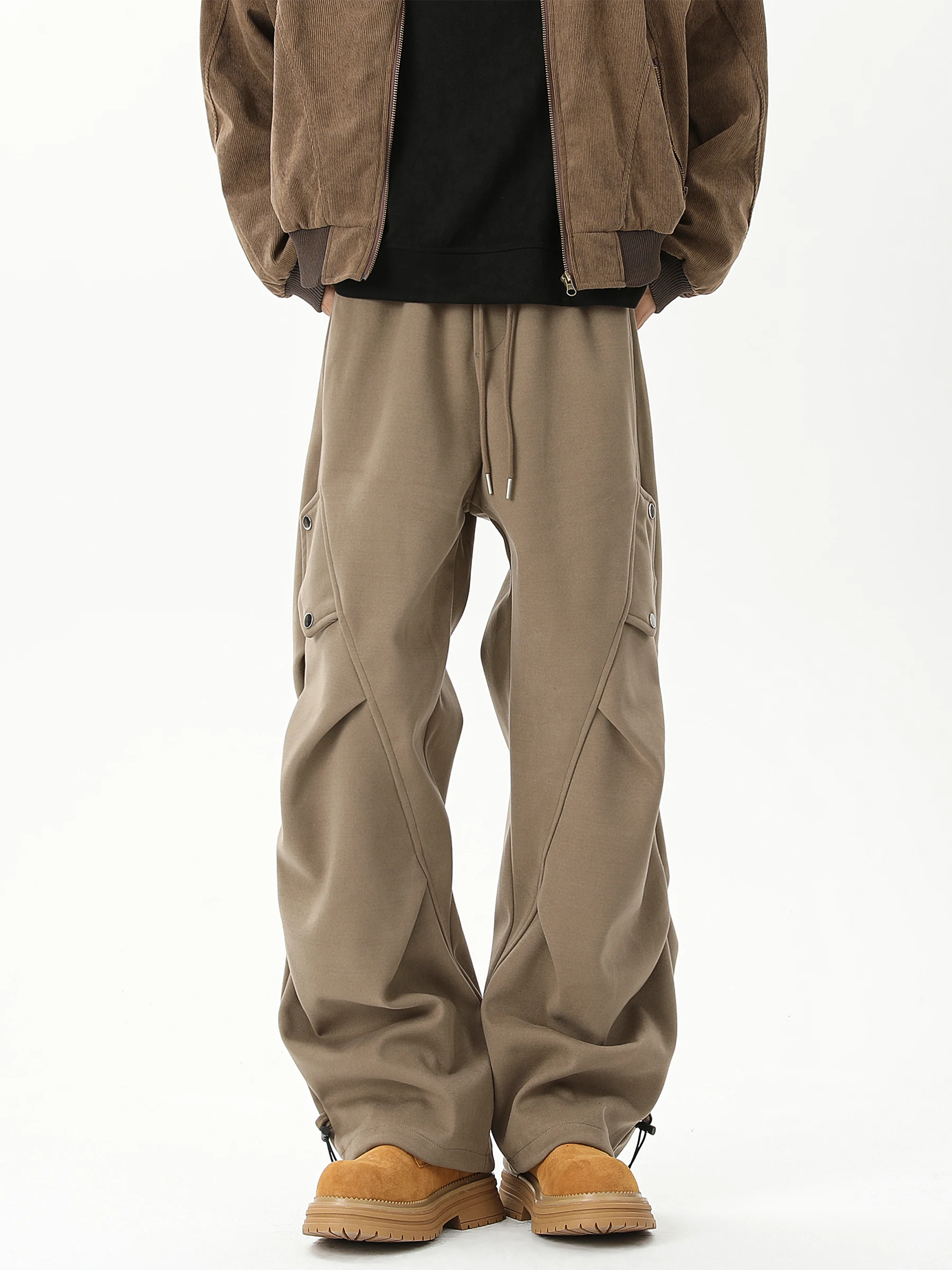 Мужские брюки из твида Heavyweight Fce Starry, осенне-зимние, утепленные, повседневные, свободные, прямые, удлиненные
Мужские брюки из твида Heavyweight Fce Starry, осенне-зимние, утепленные, повседневные, свободные, прямые, удлиненные