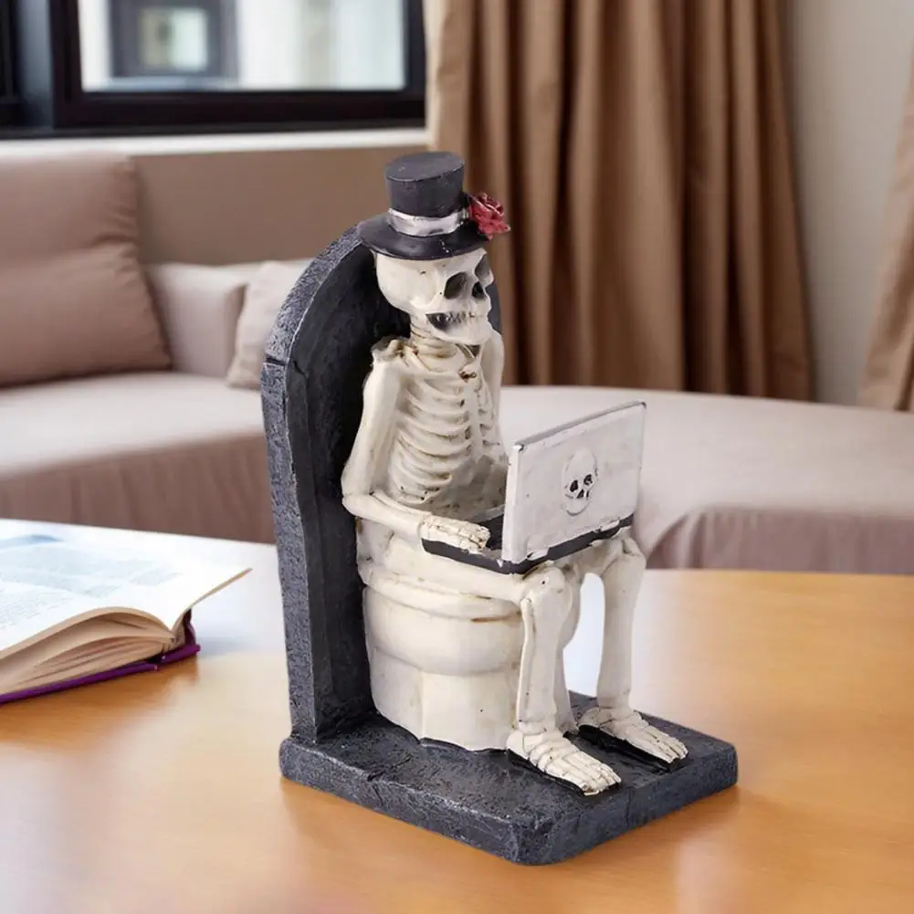 Funny Skeleton Halloween Desktop Decoration Figurine Ideal for Gaming Setup Computer Desk Organizer Funny Office
Funny Skeleton Halloween Desktop Decoration Figurine Ideal for Gaming Setup Computer Desk Organizer Funny Office