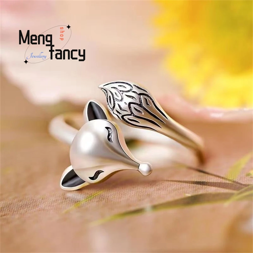 Little Fox Ring, A Cute Single Ring For The Middle And Index Fingers, Features A Unique And Adjustable Opening Design Exquisite
Little Fox Ring, A Cute Single Ring For The Middle And Index Fingers, Features A Unique And Adjustable Opening Design Exquisite