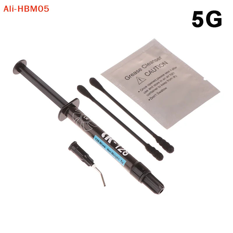 1Pc 1g/3g/5g LK-128 Liquid Metal Thermal Paste CPU GPU Graphics Card CPU Laptop Cooling Conductive Silicone Grease Sheet
1Pc 1g/3g/5g LK-128 Liquid Metal Thermal Paste CPU GPU Graphics Card CPU Laptop Cooling Conductive Silicone Grease Sheet