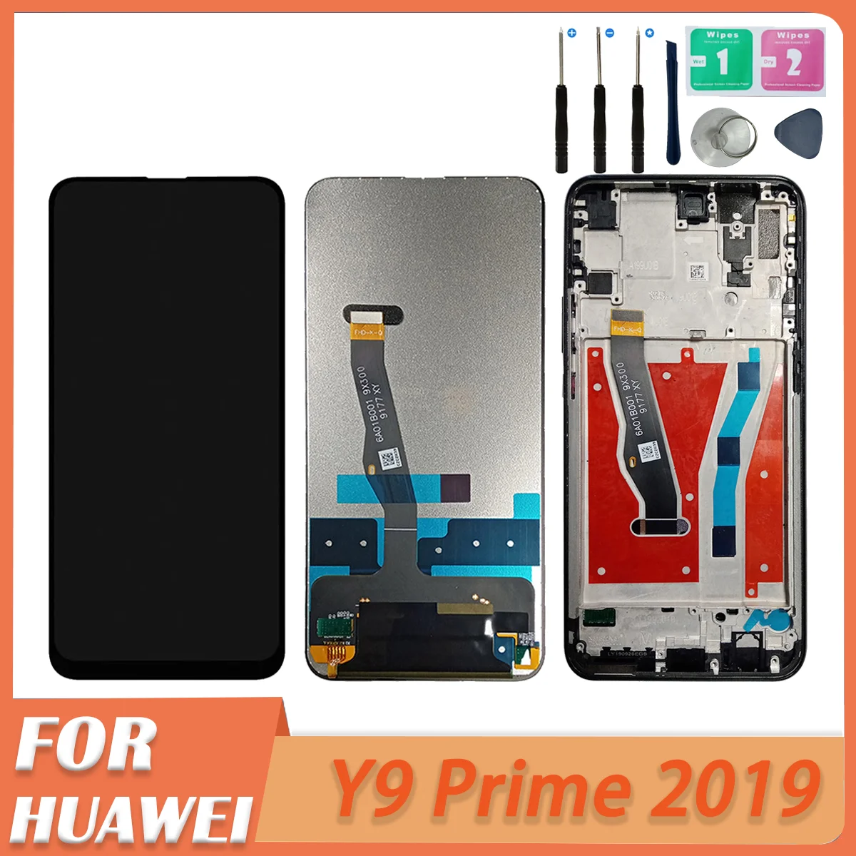 6.59'' Display For Huawei Y9 Prime 2019 STK-L21 Lcd Display Touch Screen Digitizer With Frame For Huawei P Smart Z Replacement
6.59'' Display For Huawei Y9 Prime 2019 STK-L21 Lcd Display Touch Screen Digitizer With Frame For Huawei P Smart Z Replacement