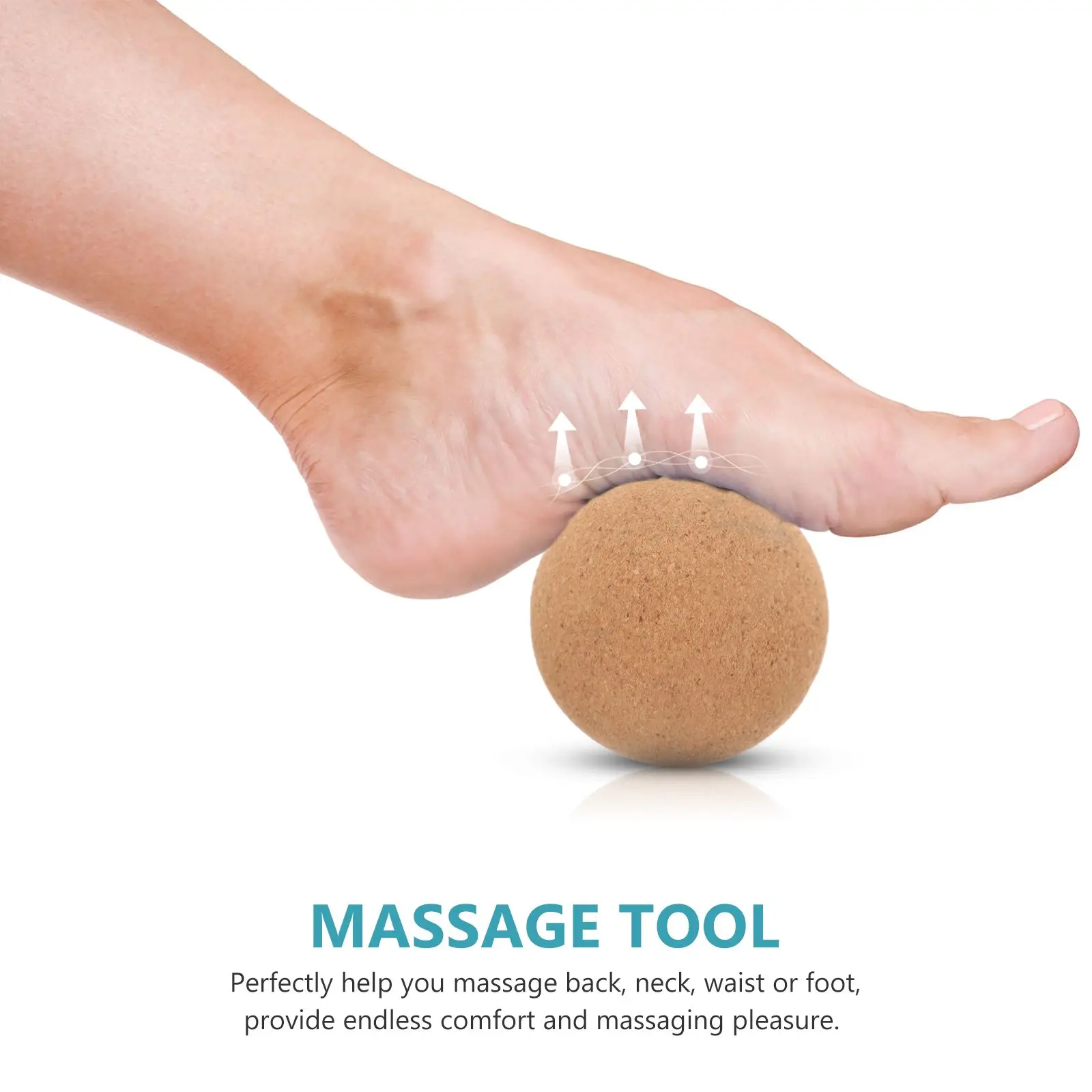 Cork Yoga Pillar Supplies 9.5*15cm Massage Ball Foot Massager Acupoint for Feet Practical Penalty Kick
Cork Yoga Pillar Supplies 9.5*15cm Massage Ball Foot Massager Acupoint for Feet Practical Penalty Kick