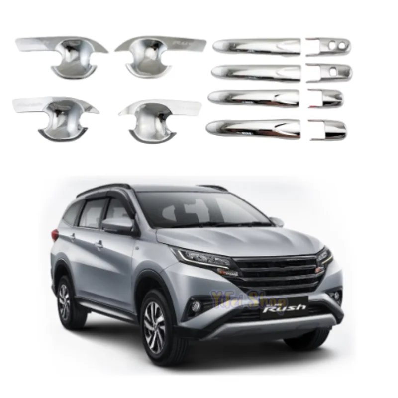 ABS Chrome Car Modification Accessory Door Handle Bowl Cover Trim Paste Style For Toyota Rush 2019 2020 2021 2022 2023
ABS Chrome Car Modification Accessory Door Handle Bowl Cover Trim Paste Style For Toyota Rush 2019 2020 2021 2022 2023