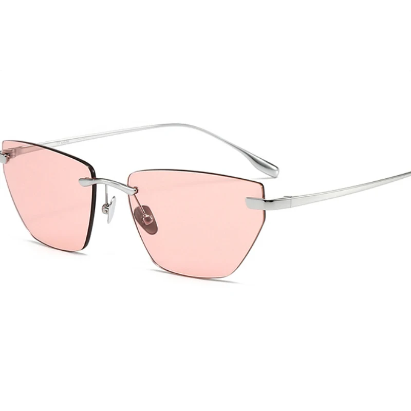 2025 New Fashion Personality Rimless Cat-Eye Sunglasses Women High Quality Designer UV400 Outdoor Men Trendy SUN GLASSES
2025 New Fashion Personality Rimless Cat-Eye Sunglasses Women High Quality Designer UV400 Outdoor Men Trendy SUN GLASSES
