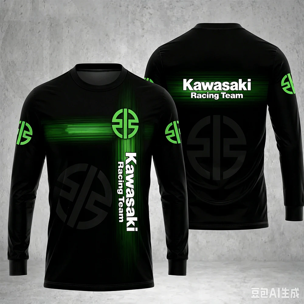 MOTO SUMMER NOVELTY 2026 Men's Long-Sleeved T-Shirtcasual Short-Sleeved Breathable T-Shirt With 3d Motorcycle Print Kawasaki
MOTO SUMMER NOVELTY 2026 Men's Long-Sleeved T-Shirtcasual Short-Sleeved Breathable T-Shirt With 3d Motorcycle Print Kawasaki