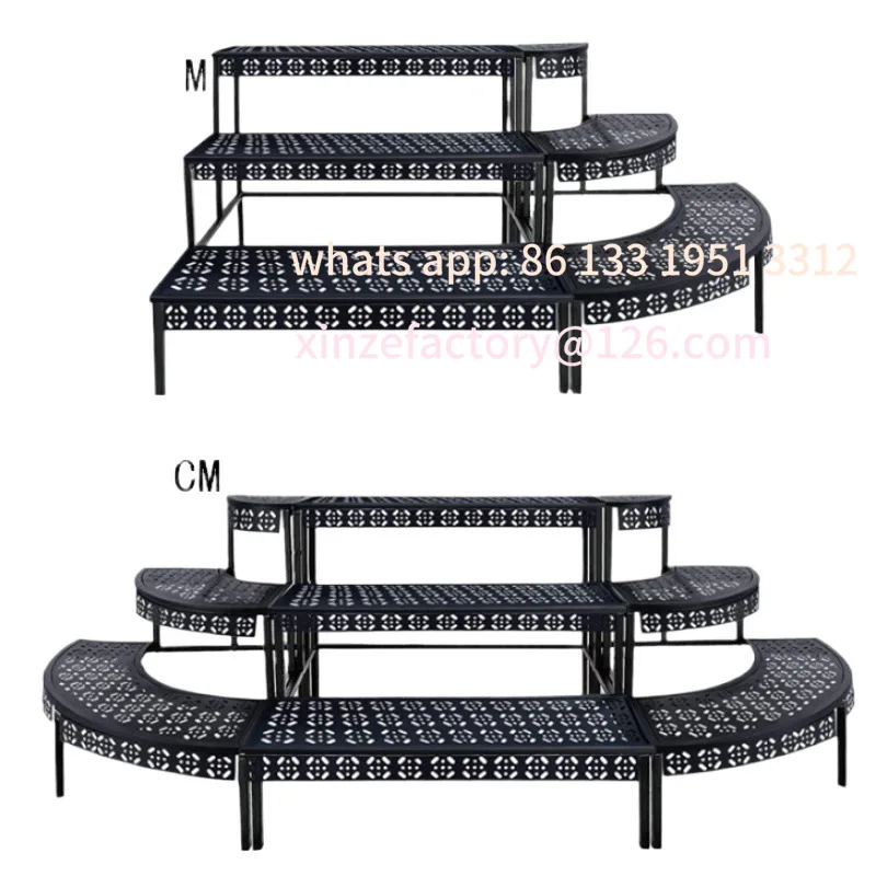 New flower stand shelf balcony wrought iron ladder floor-to-ceiling multi-layer outdoor courtyard window sill succulent flower p
New flower stand shelf balcony wrought iron ladder floor-to-ceiling multi-layer outdoor courtyard window sill succulent flower p