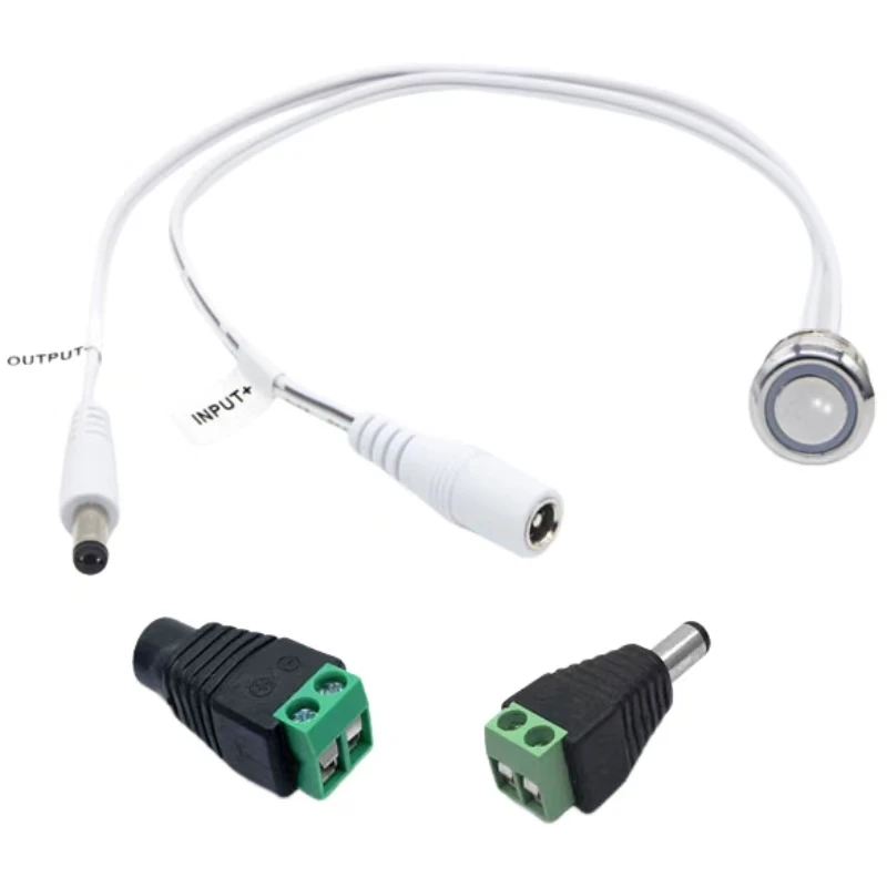 Touch Control Dimmer Switch for 12V DC LED Strip Lights with Stepless Brightness Adjustment for Various Lighting Applications
Touch Control Dimmer Switch for 12V DC LED Strip Lights with Stepless Brightness Adjustment for Various Lighting Applications