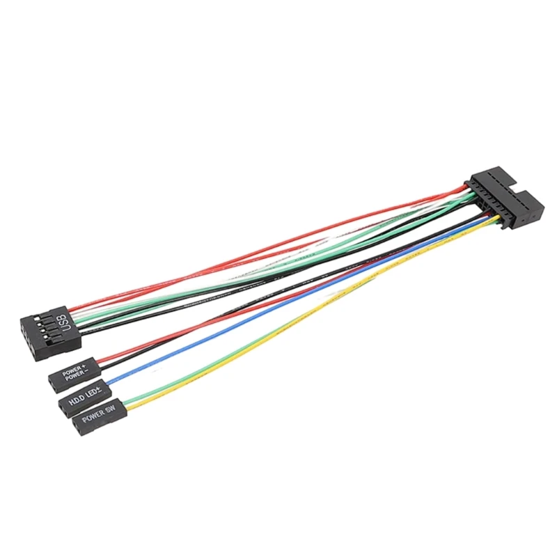 Usb Cable Small 20pin To Usb Power On Cable for Gen8 Computer Chassis Switching Drop shipping
Usb Cable Small 20pin To Usb Power On Cable for Gen8 Computer Chassis Switching Drop shipping