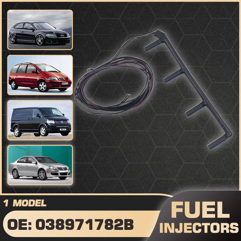 038971782B Fuel Injectors Nozzle For Audi A3 Volkswagen Sharan VW Beetle VW Transporter VW Golf A4 VW Jetta A4 VW VW Jetta A4
038971782B Fuel Injectors Nozzle For Audi A3 Volkswagen Sharan VW Beetle VW Transporter VW Golf A4 VW Jetta A4 VW VW Jetta A4