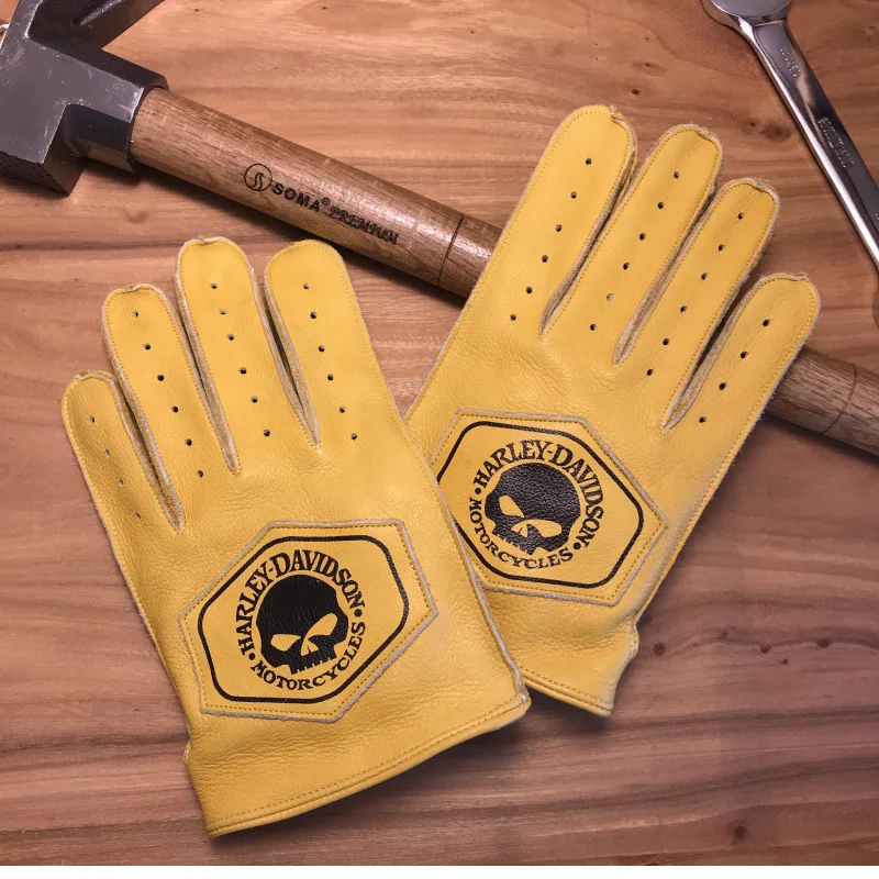 Motorcycle Non-slip American Retro Leather Outdoor Riding Full-finger Gloves For Harley Pan America ADV 1250 PA1250 PANAMERICA
Motorcycle Non-slip American Retro Leather Outdoor Riding Full-finger Gloves For Harley Pan America ADV 1250 PA1250 PANAMERICA