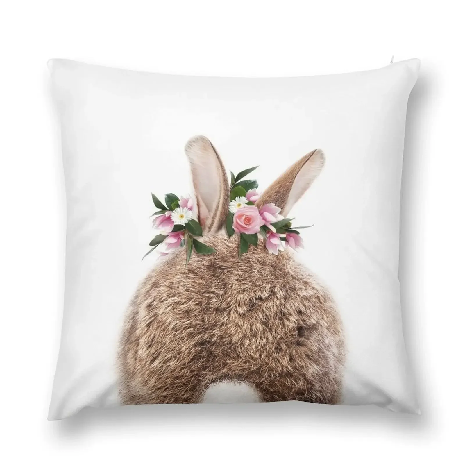 Bunny Tail, Baby Rabbit With Flower Crown, Baby Animals Art Print by Synplus Throw Pillow Sofa Covers Throw Pillow pillow
Bunny Tail, Baby Rabbit With Flower Crown, Baby Animals Art Print by Synplus Throw Pillow Sofa Covers Throw Pillow pillow