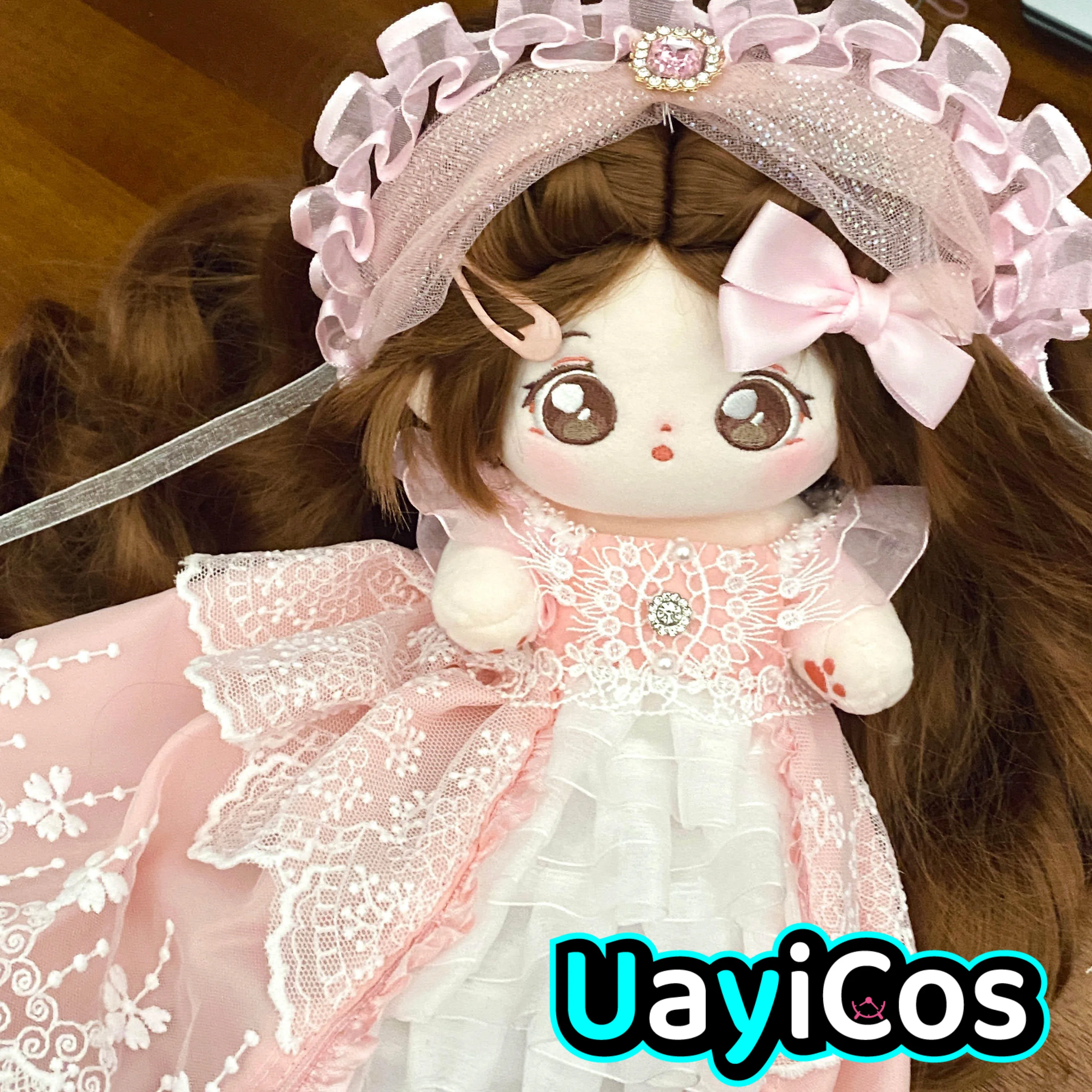 20 см кукольная одежда принцесса фея шпилька для волос Hanfu Lolita Милая набивная юбка плюшевые куклы Аксессуары аниме игрушка для детей G
20 см кукольная одежда принцесса фея шпилька для волос Hanfu Lolita Милая набивная юбка плюшевые куклы Аксессуары аниме игрушка для детей G