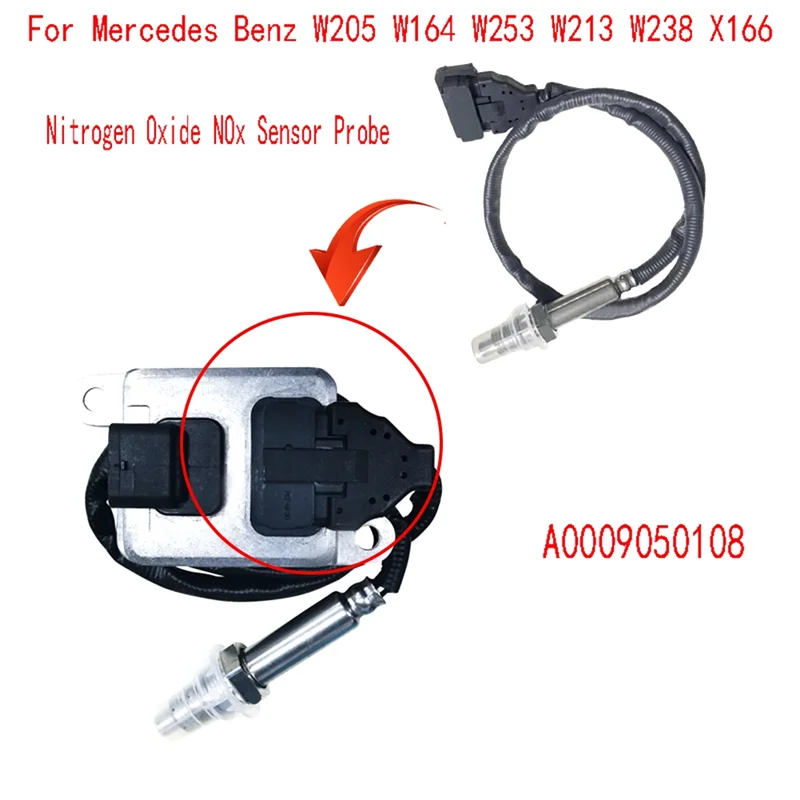 A0009050108 A 0009050108 Nitrogen Oxide Nox Sensor Probe For Mercedes Benz W205 W164 W253 W213 W238 X166 Parts Accessories
A0009050108 A 0009050108 Nitrogen Oxide Nox Sensor Probe For Mercedes Benz W205 W164 W253 W213 W238 X166 Parts Accessories