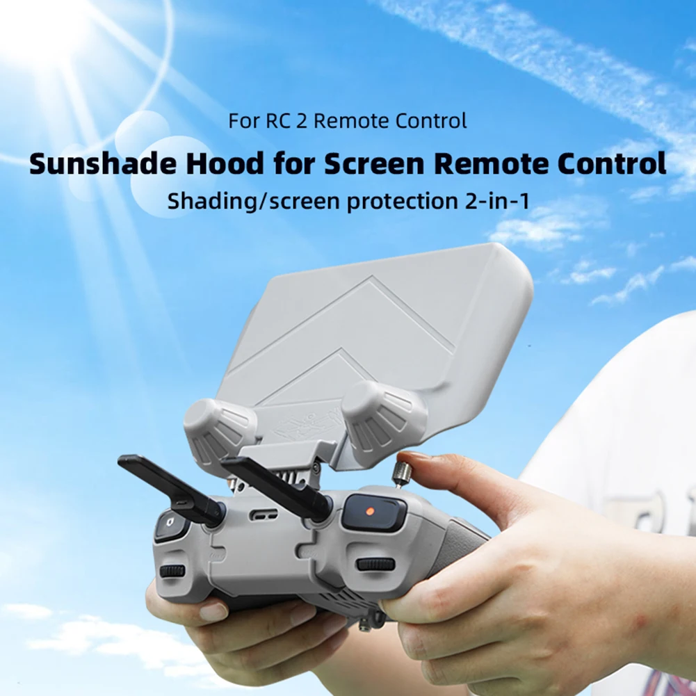 Protective Cover Sun Hood Remote Control Accessories Sunshade Drone RC Screen Protector Compatible For DJI Mini 4 Pro/Air 3/RC 2
Protective Cover Sun Hood Remote Control Accessories Sunshade Drone RC Screen Protector Compatible For DJI Mini 4 Pro/Air 3/RC 2