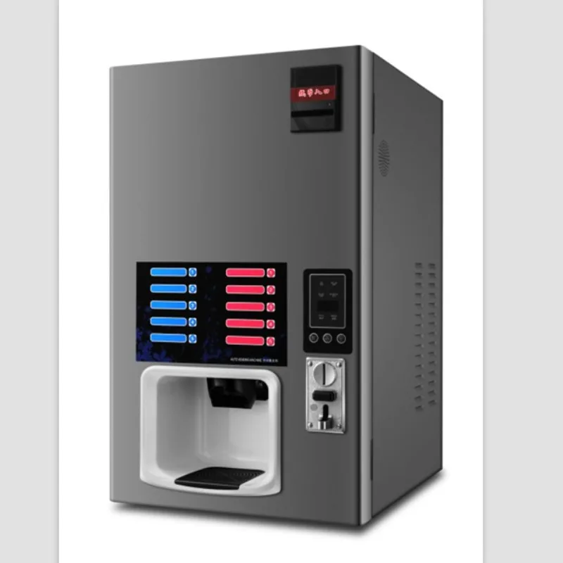 5 kinds hot & cold drinks professional ice coffee soft drinks protein vending machine
5 kinds hot & cold drinks professional ice coffee soft drinks protein vending machine
