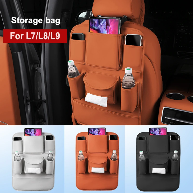 For Li Lixiang L7 L8 L9 2022 2023 Car Seat Back Storage Bag Large Capacity L7/L8/L9 Car Backseat Organizer Storage Bag
For Li Lixiang L7 L8 L9 2022 2023 Car Seat Back Storage Bag Large Capacity L7/L8/L9 Car Backseat Organizer Storage Bag
