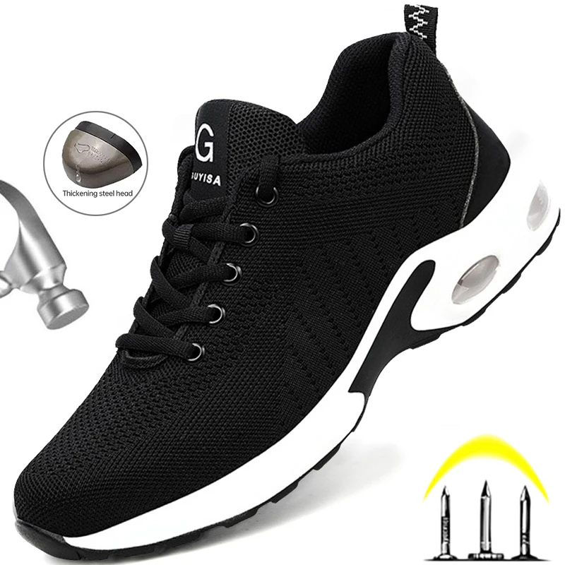 Breathable Steel Toe Work Se oes Men Women Work Sneakers Comfortable round Toe Casual oes Spring Season Faionable
Breathable Steel Toe Work Se oes Men Women Work Sneakers Comfortable round Toe Casual oes Spring Season Faionable