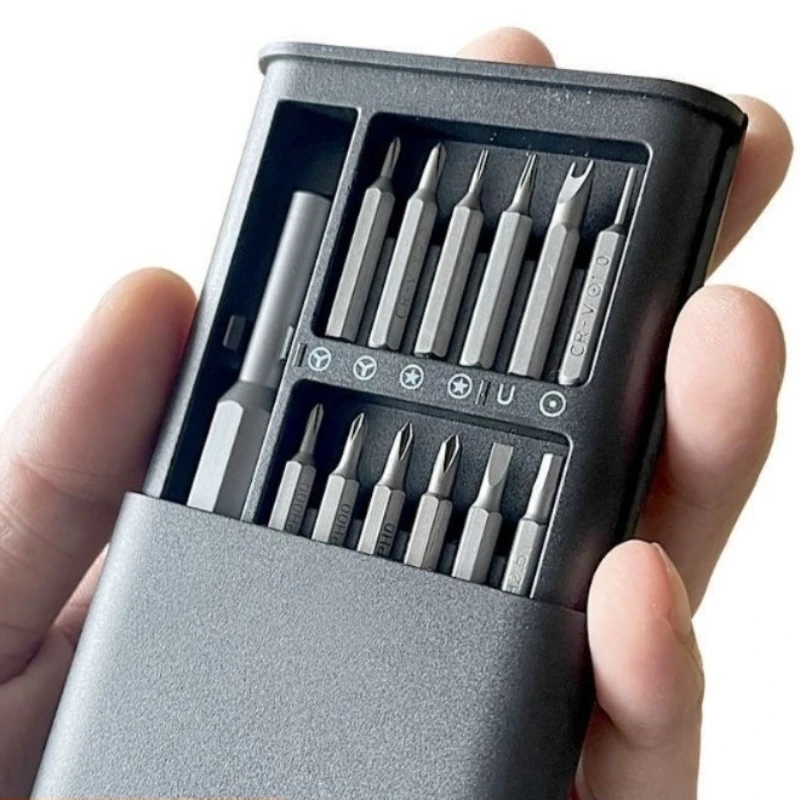 25 Piece Multifunctional Household Screwdriver Set Computer and Mobile Phone Disassembly and Maintenance Precision Tool Set
25 Piece Multifunctional Household Screwdriver Set Computer and Mobile Phone Disassembly and Maintenance Precision Tool Set