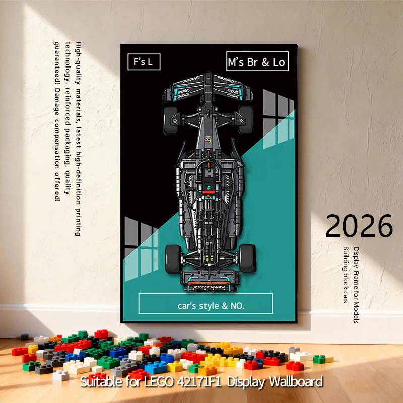 NEW legof1 technic display Wall Mount Display Wallboard suitable for LEGO 42171F1 building block car model Photo Frame
NEW legof1 technic display Wall Mount Display Wallboard suitable for LEGO 42171F1 building block car model Photo Frame