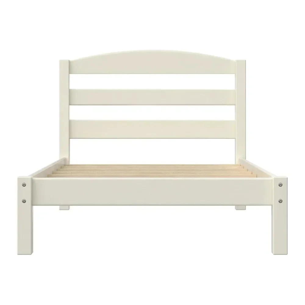 A Bed Bases, Leighton Kids Size Bed, Wood Platform Bed Frame, Off-White, Bed Base
A Bed Bases, Leighton Kids Size Bed, Wood Platform Bed Frame, Off-White, Bed Base