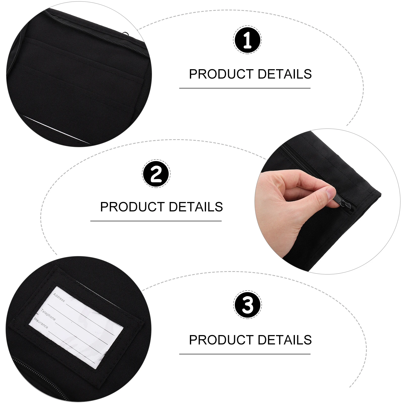 Portable Storage Folder Oxford Cloth Document Organizer Zippered File Bags Simple Durable Colorful Small Filing Pockets
Portable Storage Folder Oxford Cloth Document Organizer Zippered File Bags Simple Durable Colorful Small Filing Pockets