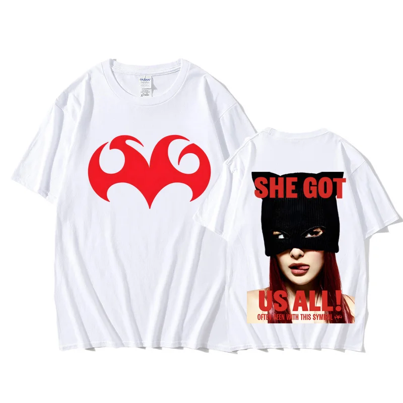 SEULGI Style Graphic Printing mujer Shirin Korean Style Summer Korean Style Ropa Camisetas Korean De Mujer Casual Sleeve Hip Hop
SEULGI Style Graphic Printing mujer Shirin Korean Style Summer Korean Style Ropa Camisetas Korean De Mujer Casual Sleeve Hip Hop