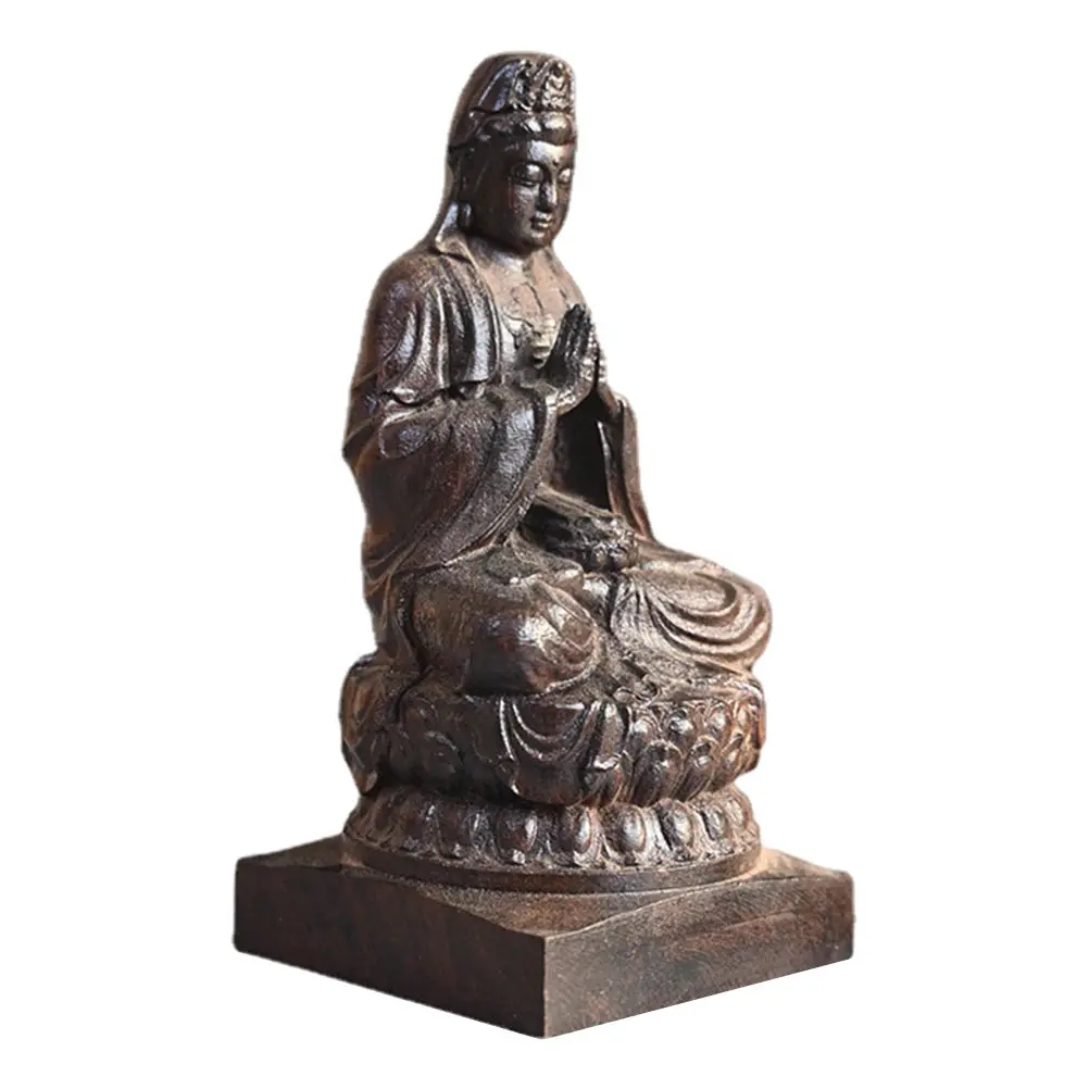 Agarwood Yin Statue Carved Wooden nament Delicate Zen Garden Decoration Vintage Tabletop Model Gift Ideas Buddism
Agarwood Yin Statue Carved Wooden nament Delicate Zen Garden Decoration Vintage Tabletop Model Gift Ideas Buddism