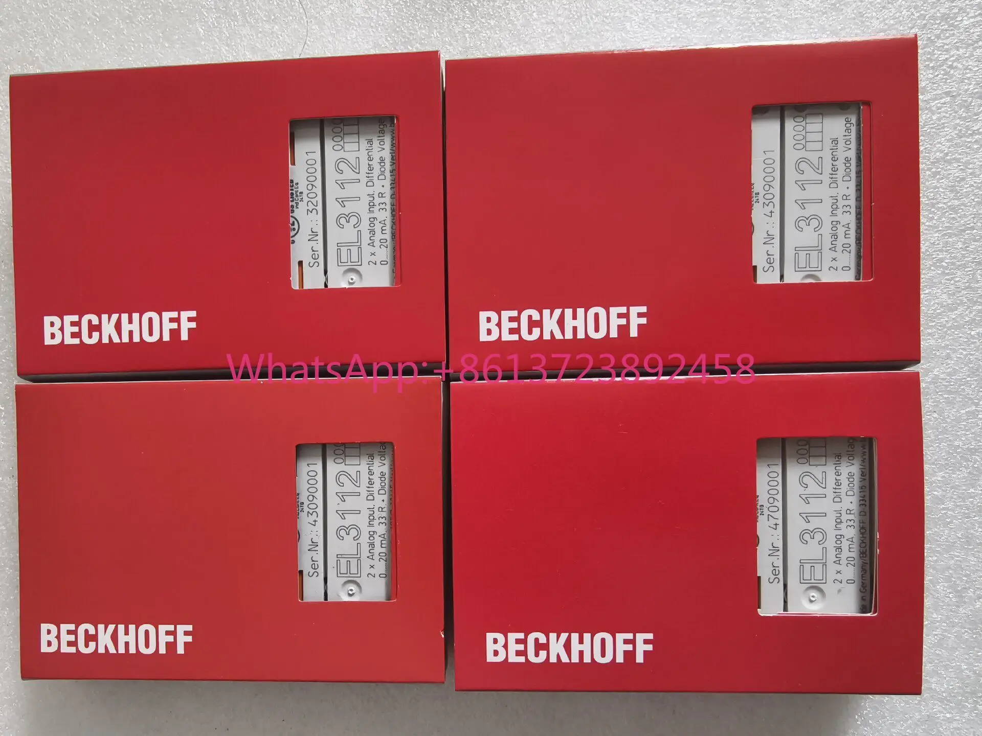 BECKHOFF EL3112 German Beckhoff module
BECKHOFF EL3112 German Beckhoff module