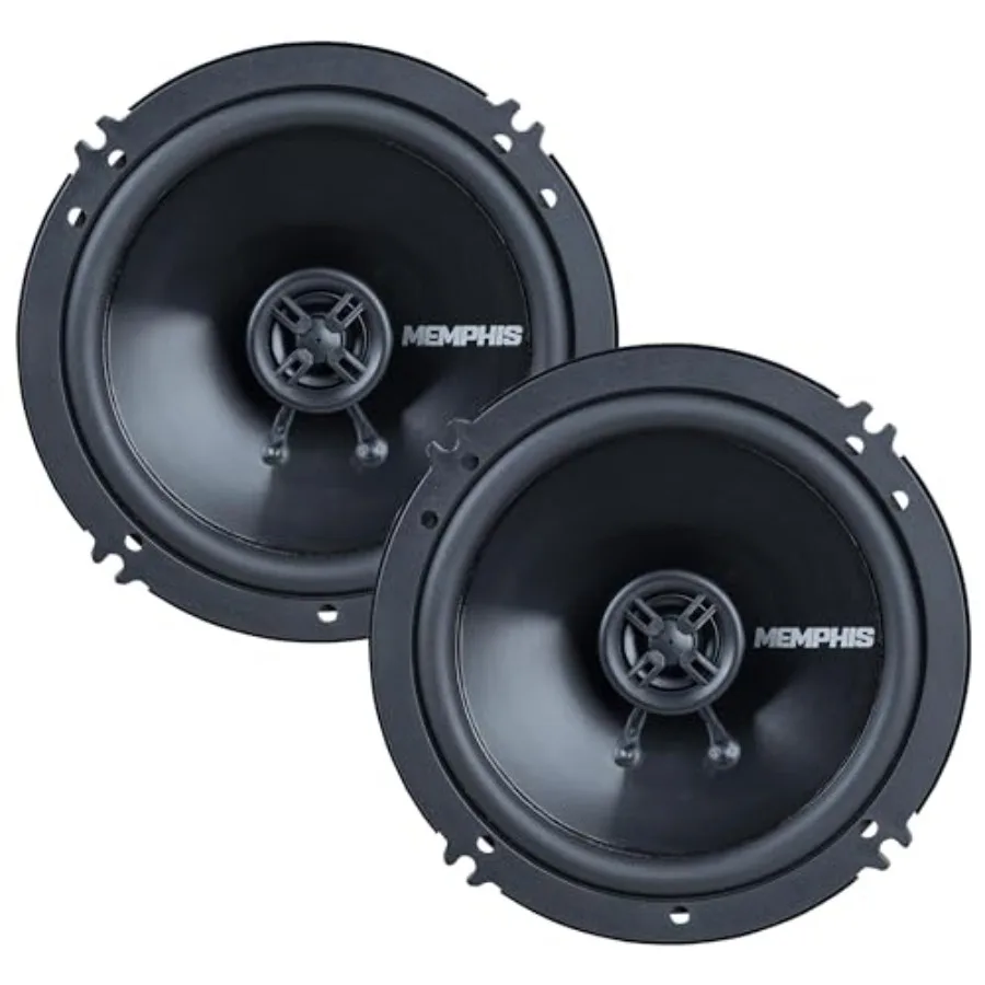 Street Reference Series 6.5 2-Way Coaxial Speakers - Pair for car audio polypropylene cone black wide frequency response and hi
Street Reference Series 6.5 2-Way Coaxial Speakers - Pair for car audio polypropylene cone black wide frequency response and hi