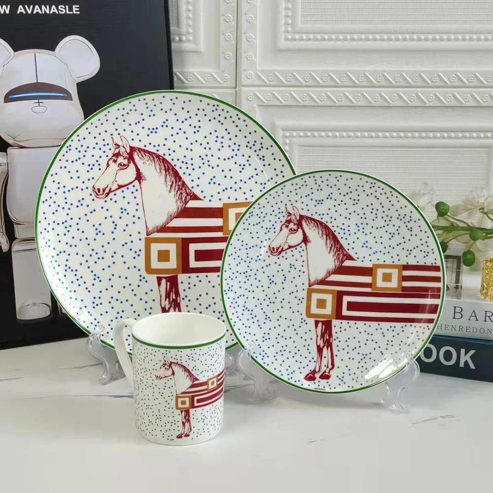 Top Grade Ceramic Dinner Plates Geometric Pattern Ceramic Dish Charger Plate Yellow Grid Dinnerware Plate Set Serving Dish
Top Grade Ceramic Dinner Plates Geometric Pattern Ceramic Dish Charger Plate Yellow Grid Dinnerware Plate Set Serving Dish