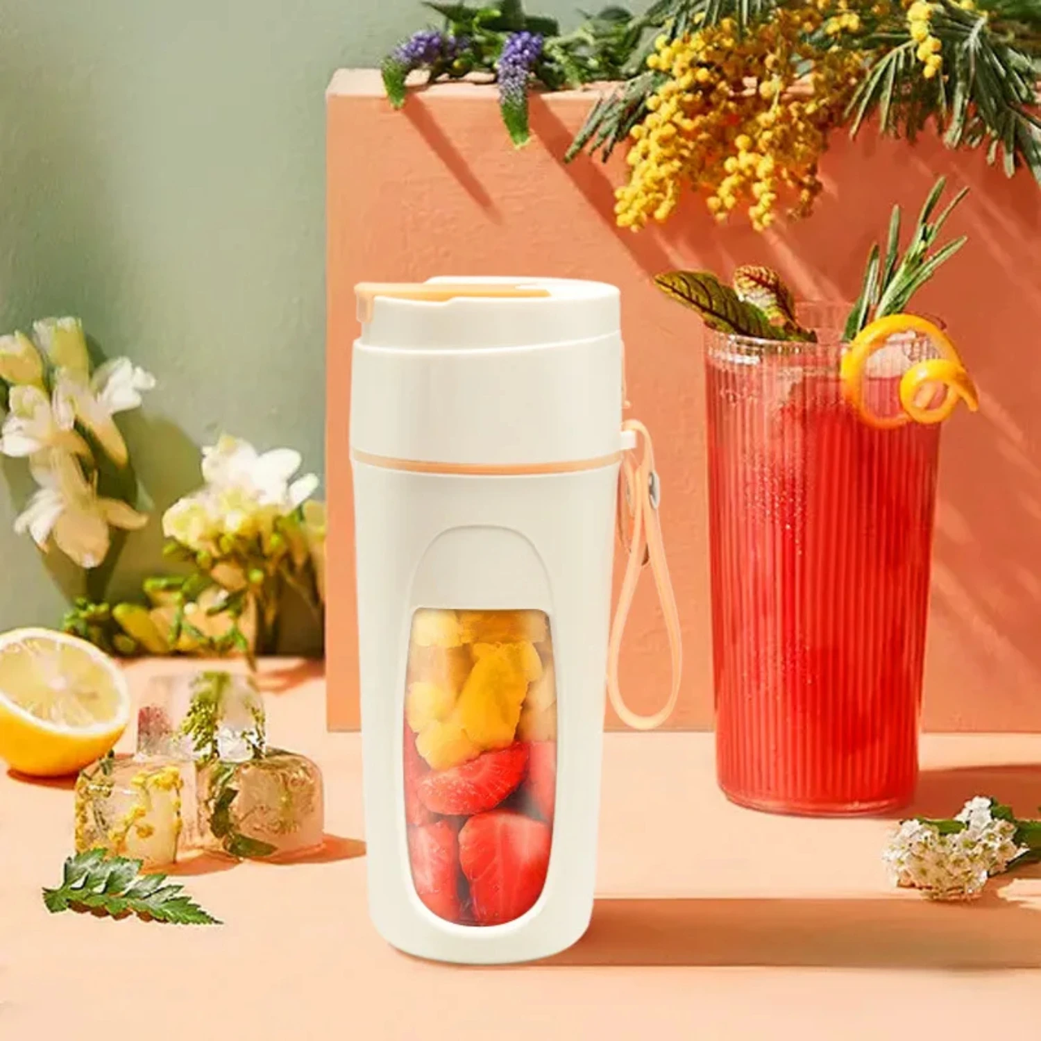 Portable Juicer Mini Blender Multifunction Juice Maker Machine Fruit Mixers Extractors Smoothies Mixer 8 Blades
Portable Juicer Mini Blender Multifunction Juice Maker Machine Fruit Mixers Extractors Smoothies Mixer 8 Blades