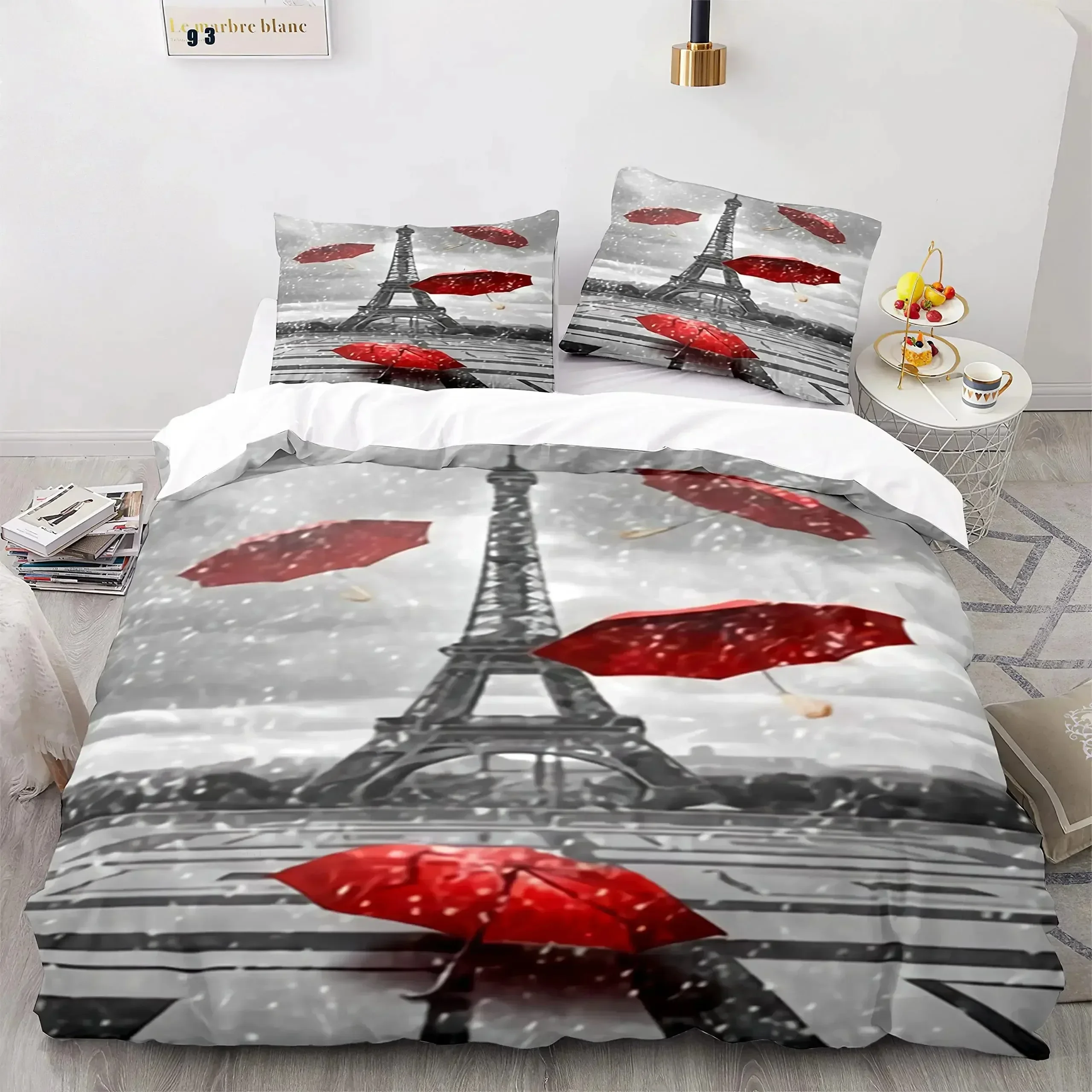 Luxury New 3D Print Eiffel Tower France Paris Bedding Set Boys Girls Twin Queen Retro Red Duvet Cover Pillowcase Bed Kids Adult
Luxury New 3D Print Eiffel Tower France Paris Bedding Set Boys Girls Twin Queen Retro Red Duvet Cover Pillowcase Bed Kids Adult