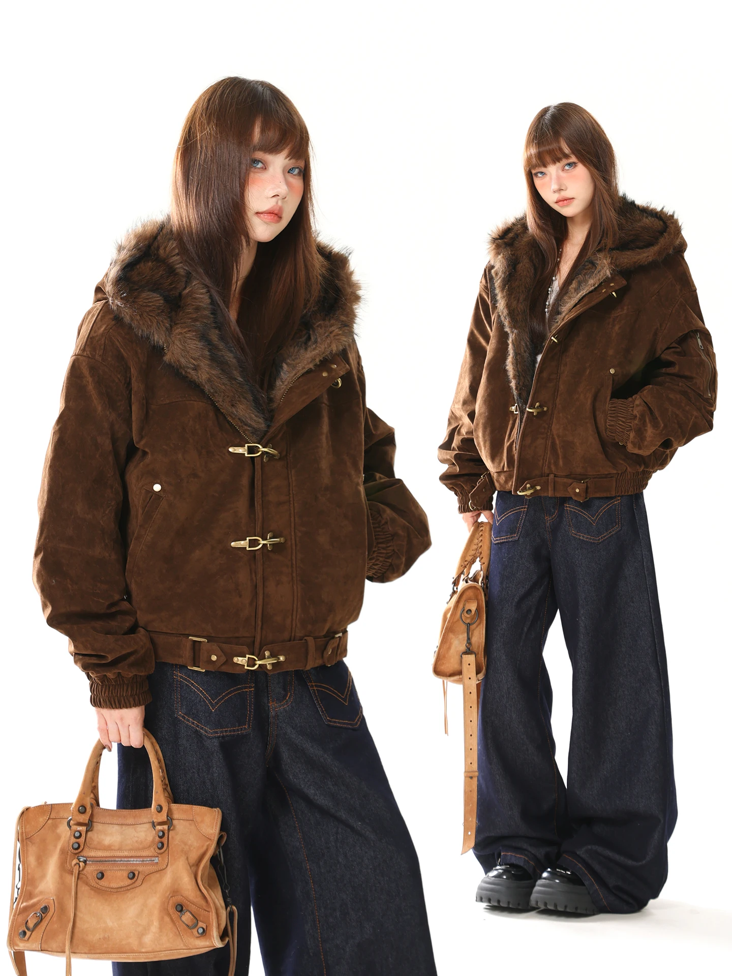 Retro American Sle Women's ort Plu Jaet Mountain Eagle Aircrt Bule Cotton Coat Casual Versatile Zipper Closure
Retro American Sle Women's ort Plu Jaet Mountain Eagle Aircrt Bule Cotton Coat Casual Versatile Zipper Closure