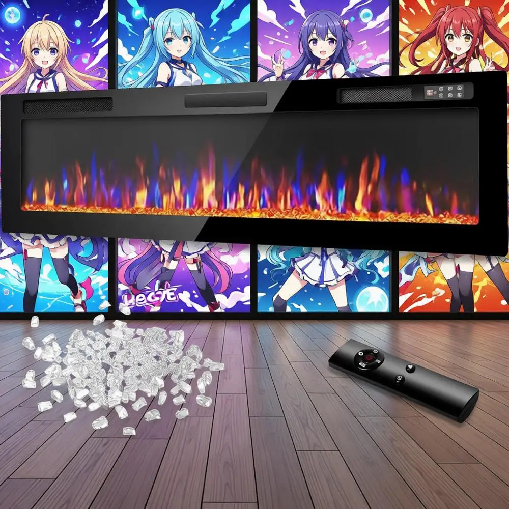 Ультратонкий электрический камин 72 дюйма с пультом ДУ, настенный, с таймером сна, бесшумная работа, 750 Вт/1500 Вт для домашнего использования
Ультратонкий электрический камин 72 дюйма с пультом ДУ, настенный, с таймером сна, бесшумная работа, 750 Вт/1500 Вт для домашнего использования