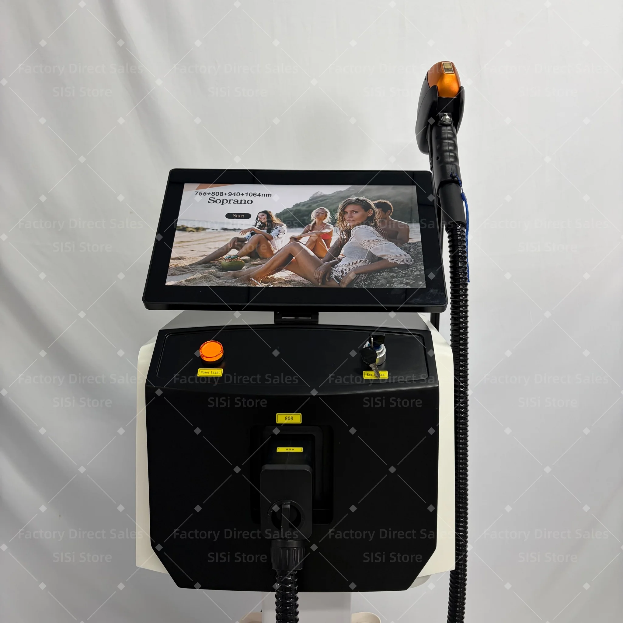 Diode Ice Titanium Laser 5000W FAC 4 Waves 755/808/940/1064NM Portable Laser Diode Permanent Painless Body Hair Removal Device
Diode Ice Titanium Laser 5000W FAC 4 Waves 755/808/940/1064NM Portable Laser Diode Permanent Painless Body Hair Removal Device