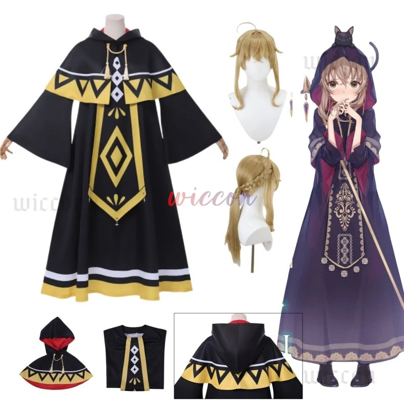 Silent Witch Monica Everett Cosplay Cloak Dress Wig Uniform Halloween Carnival RolePlay
Silent Witch Monica Everett Cosplay Cloak Dress Wig Uniform Halloween Carnival RolePlay
