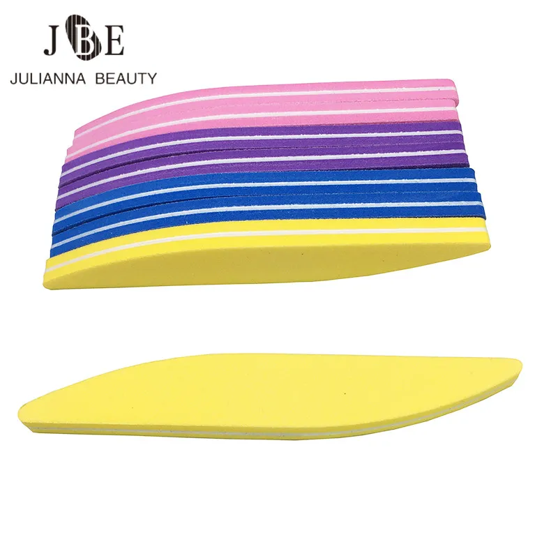 50pcs Sanding Nail Buffers Sponge Files 100/180 Color Double Sided Sandpaper Curved Thick Block Nail Polish Manicure Tools
50pcs Sanding Nail Buffers Sponge Files 100/180 Color Double Sided Sandpaper Curved Thick Block Nail Polish Manicure Tools