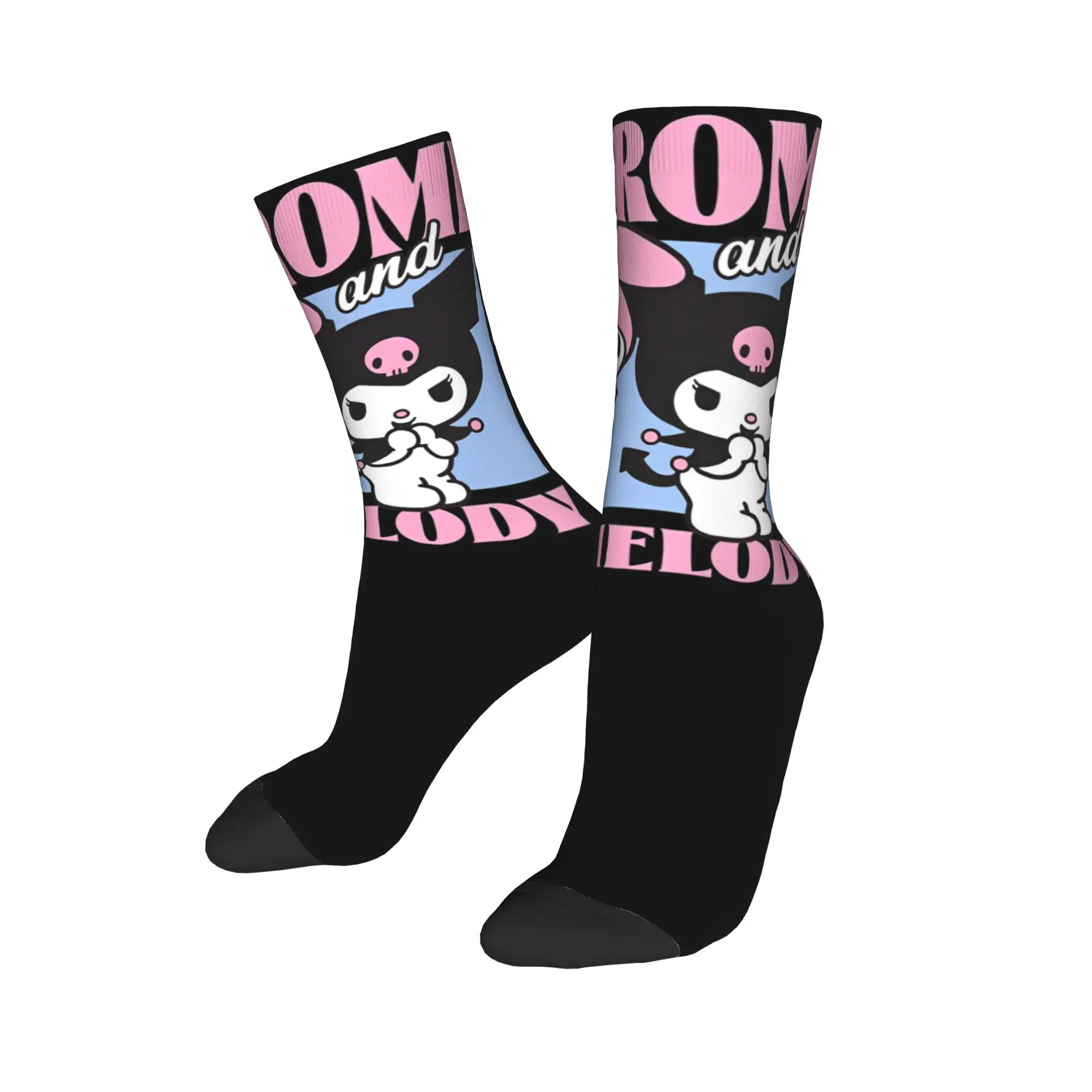 Kuromi and My melody Print Crew Socks Outfits for Sports Wear Breathable Kawaii Crew Socks
Kuromi and My melody Print Crew Socks Outfits for Sports Wear Breathable Kawaii Crew Socks