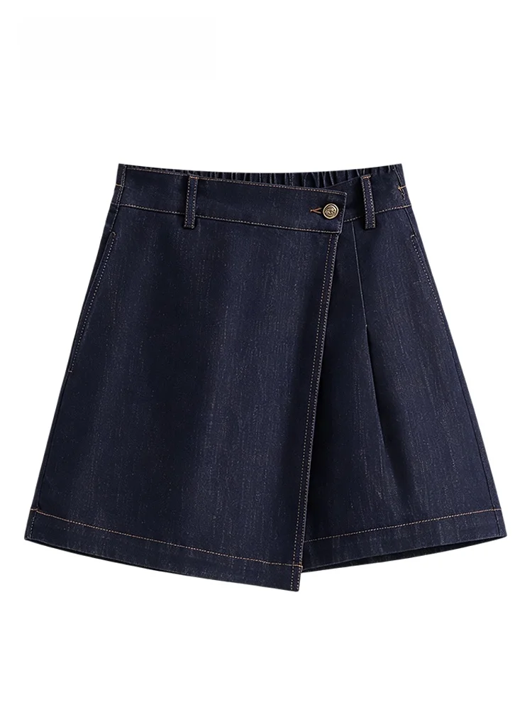 plus Size Denim Skirt Women's Summer New Style Cara CLUB High Waist Wide Leg Pants Korean Style Fashionable Slimming Skirt
plus Size Denim Skirt Women's Summer New Style Cara CLUB High Waist Wide Leg Pants Korean Style Fashionable Slimming Skirt