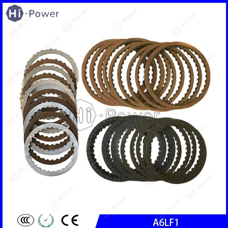 A6LF1 A6LF2 A6LF3 Car Gearbox Clutch Friction Plate For HYUNDAI Automatic transmission Disc Part Kit
A6LF1 A6LF2 A6LF3 Car Gearbox Clutch Friction Plate For HYUNDAI Automatic transmission Disc Part Kit