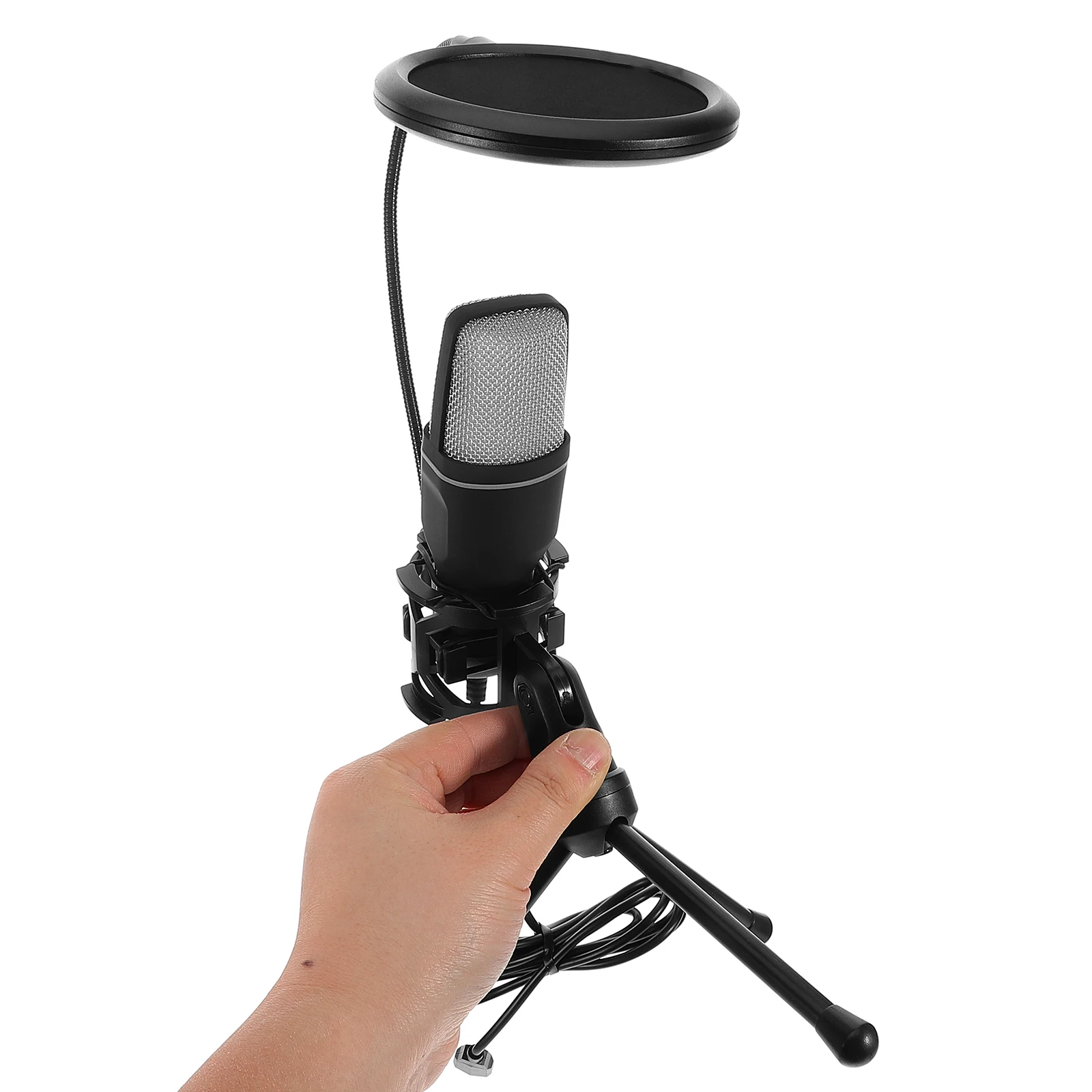Portable Gaming Microphone Omnidirectional Condenser Mic Podcast Streaming Computer RGB Noise Reduction USB Professional Studio
Portable Gaming Microphone Omnidirectional Condenser Mic Podcast Streaming Computer RGB Noise Reduction USB Professional Studio