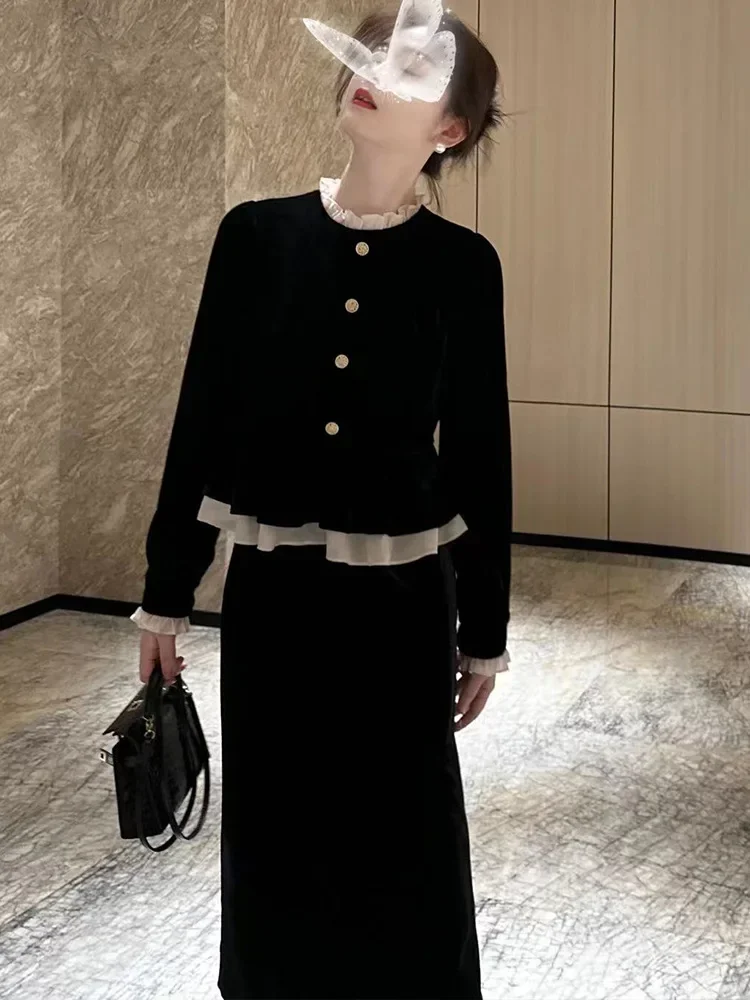 Women Patchwork Long Sleeve Evening Party Dress Autumn Pullover Dress Elegant Office Lady Dress Fashion Vestidos
Women Patchwork Long Sleeve Evening Party Dress Autumn Pullover Dress Elegant Office Lady Dress Fashion Vestidos