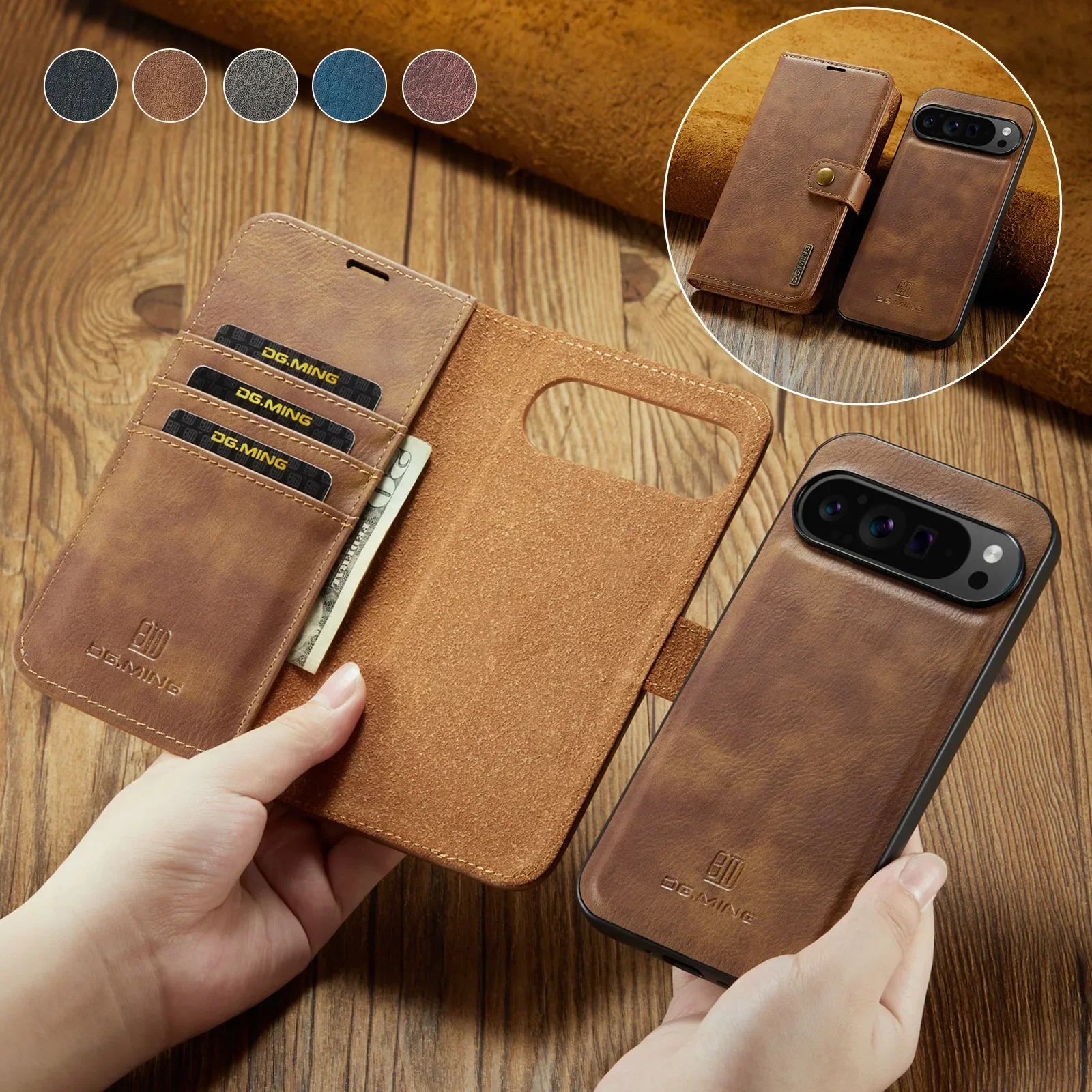 2 in 1 Detachable Cards Solt Wallet Leather Phone Case For Google Pixel 9 Pro XL 8A 7 7A 6 6A Magnetic Removable Bag Book Cover
2 in 1 Detachable Cards Solt Wallet Leather Phone Case For Google Pixel 9 Pro XL 8A 7 7A 6 6A Magnetic Removable Bag Book Cover