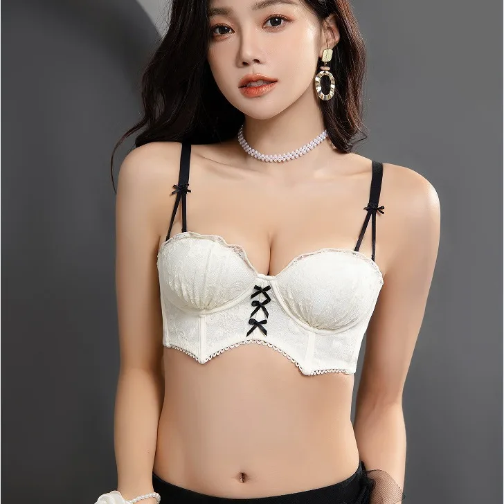 Sexy Lace Steel Ring Bra Strap Anti-Slip Small Chest Gathered Bra Underwear Comfortable Shoulder Strap Full Stage Girl Bra
Sexy Lace Steel Ring Bra Strap Anti-Slip Small Chest Gathered Bra Underwear Comfortable Shoulder Strap Full Stage Girl Bra