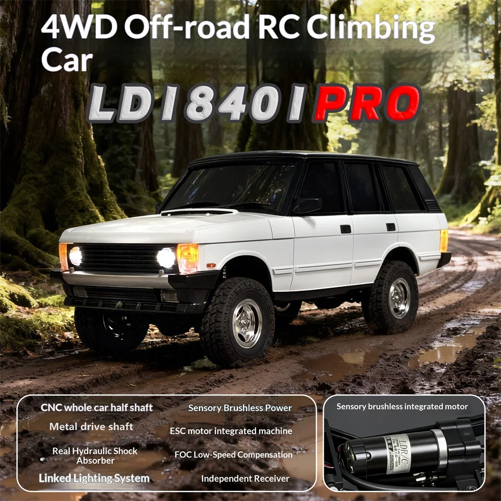 Радиоуправляемая машина LDRC 18401 PRO RTR 1/18 2.4G 4WD FOC с сенсорным бесщеточным двигателем для бездорожья
Радиоуправляемая машина LDRC 18401 PRO RTR 1/18 2.4G 4WD FOC с сенсорным бесщеточным двигателем для бездорожья