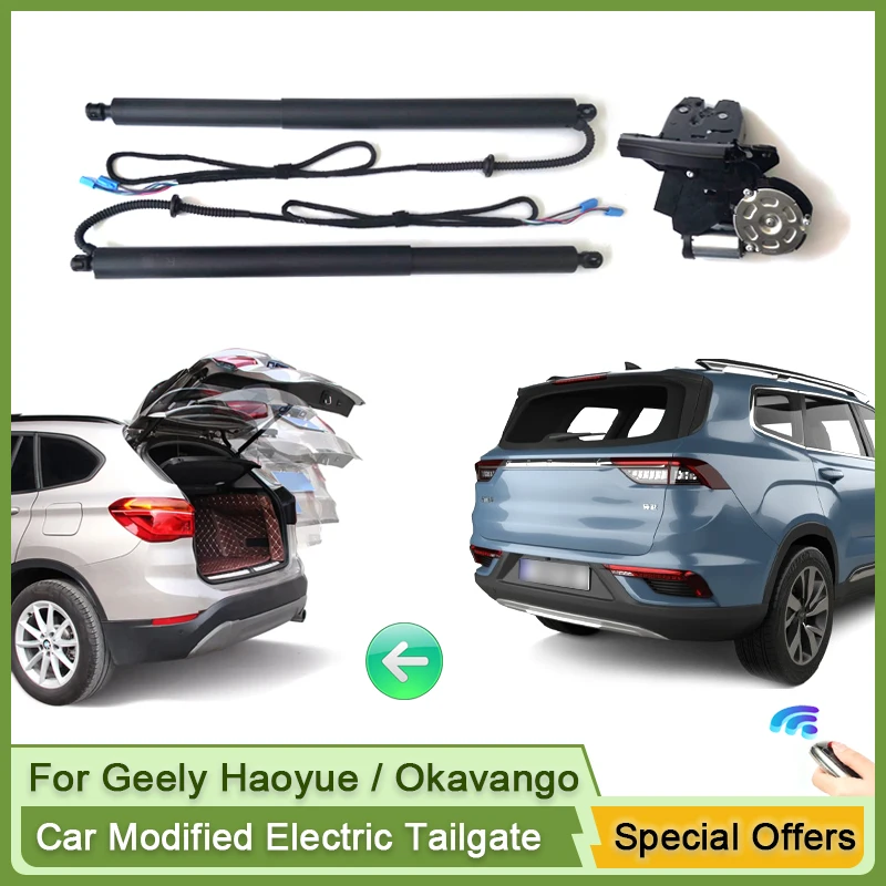 For Geely Haoyue/Okavango 2020~2024 Car Electric Tailgate Tail Gate Strut Vehicle Power Rear Door Lifting System Kit for Trunk
For Geely Haoyue/Okavango 2020~2024 Car Electric Tailgate Tail Gate Strut Vehicle Power Rear Door Lifting System Kit for Trunk