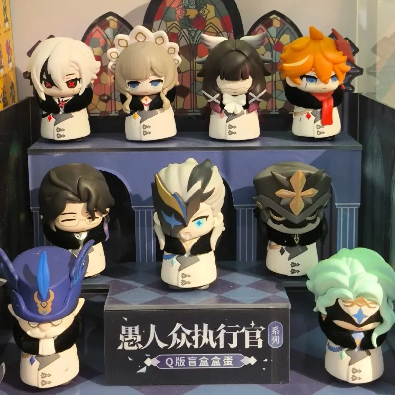 Suplay Genshin Impact Fatui Harbinger Q Version Blind Box Game Peripheral Figure Desktop Ornament Collectible Toy Birthday Gift
Suplay Genshin Impact Fatui Harbinger Q Version Blind Box Game Peripheral Figure Desktop Ornament Collectible Toy Birthday Gift