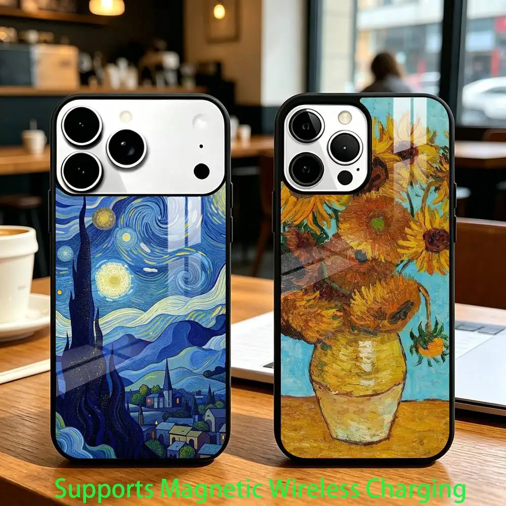 Van Gogh Cartoon Art Phone Case For iPhone17,16,15,14,13,12,11 Plus,Pro Allows magnetic wireless charging
Van Gogh Cartoon Art Phone Case For iPhone17,16,15,14,13,12,11 Plus,Pro Allows magnetic wireless charging