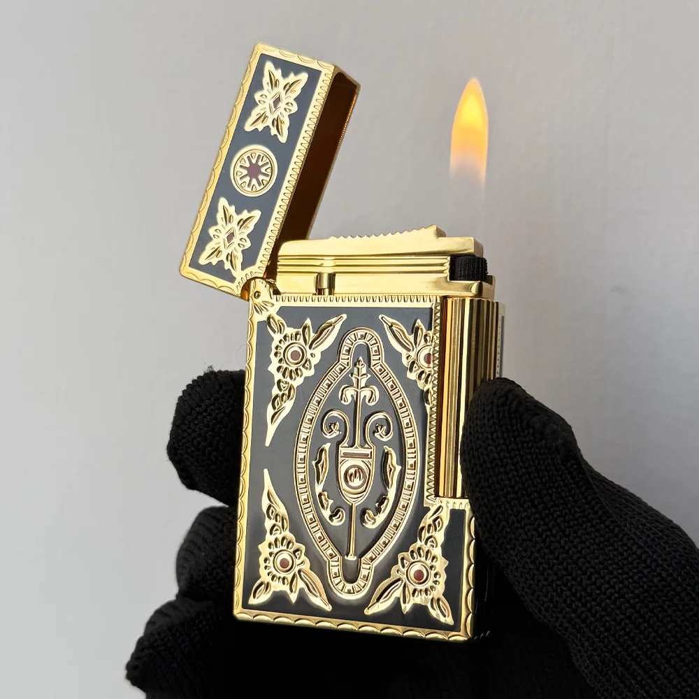 Luxury brand lighters, cigarette accessories, enamel craftsmanship, men's gifts, Enamel palace style
Luxury brand lighters, cigarette accessories, enamel craftsmanship, men's gifts, Enamel palace style