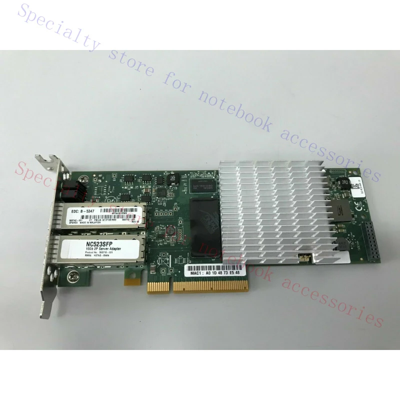 Сетевая карта R+ Low Profile для HP NC523SFP 593717-b21 593742-001 593715-001 10Gb
Сетевая карта R+ Low Profile для HP NC523SFP 593717-b21 593742-001 593715-001 10Gb